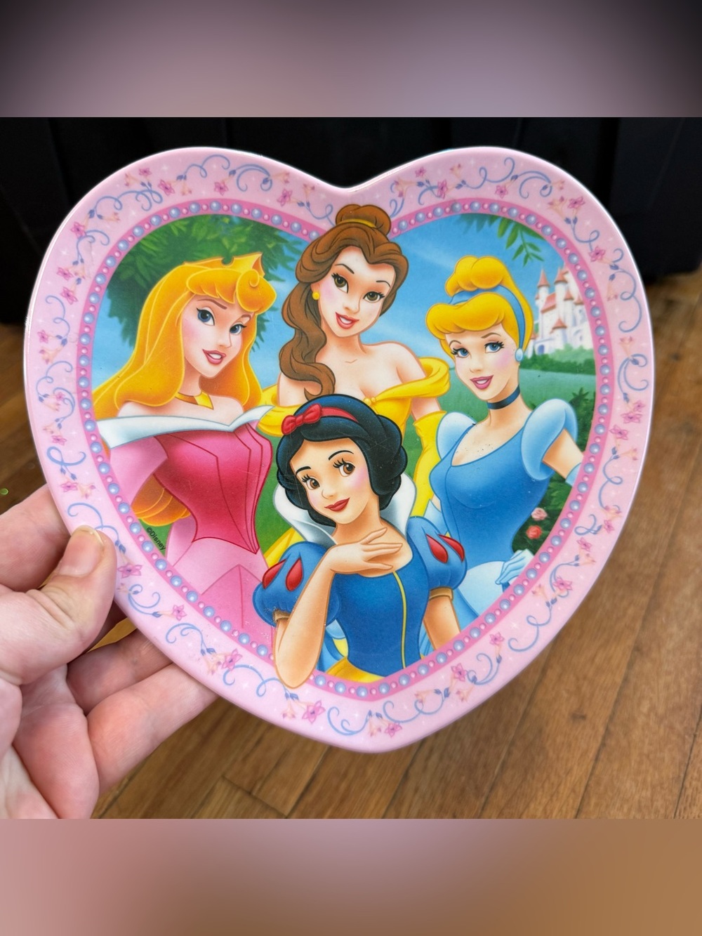 Disney Princess Vintage Melamine Plate